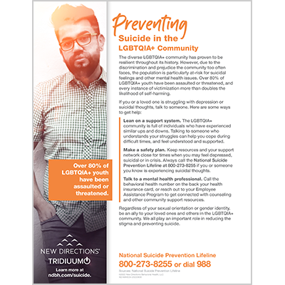 Preventing Suicide - LGBTQIA+
