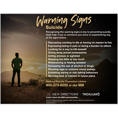 Suicide Warning Signs