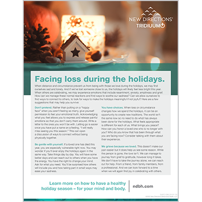 Facing Loss During the Holidays